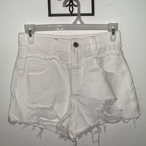 Shein Xs white shorts